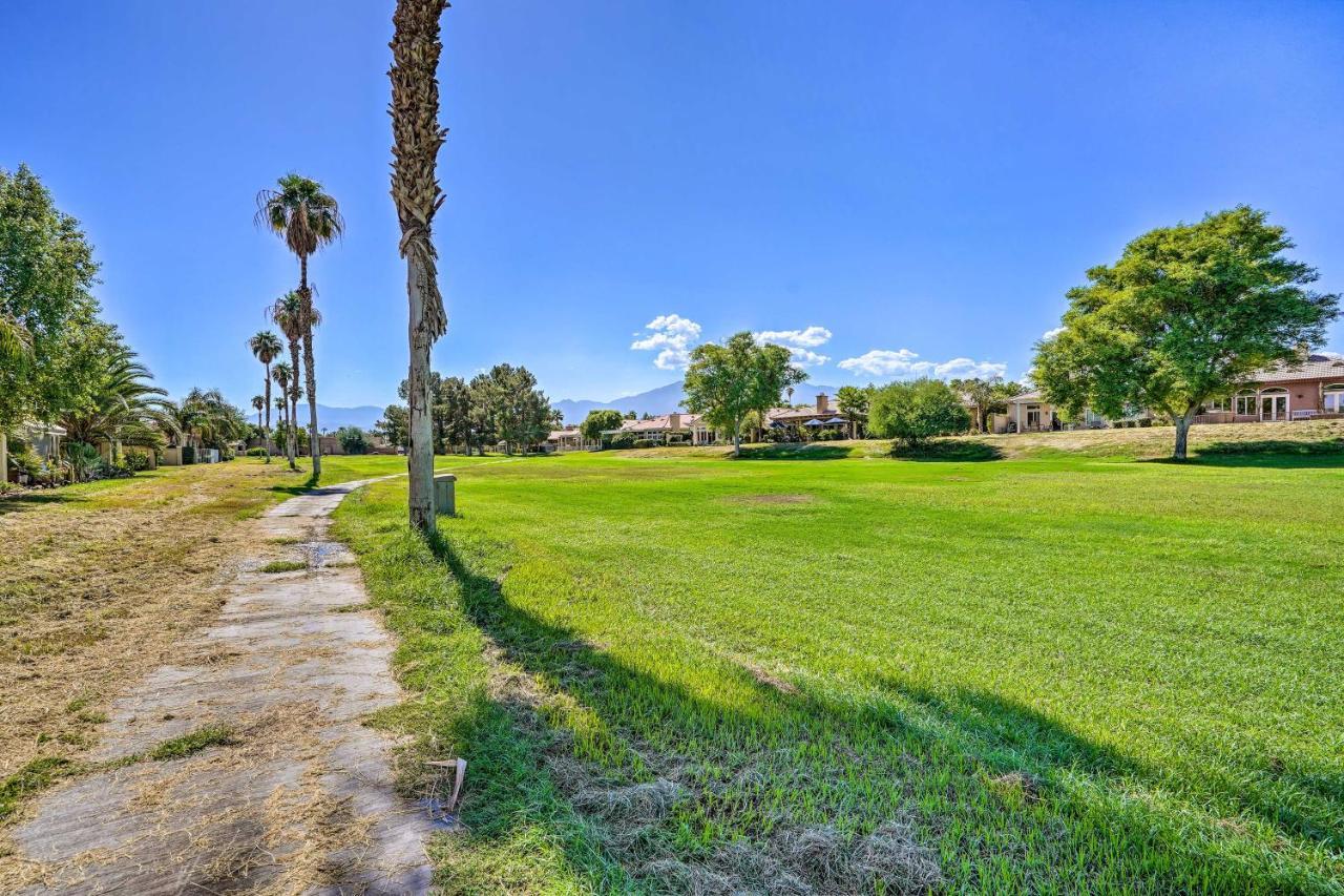 Idyllic Indio Home Resort Pool And Golf Course Exteriör bild